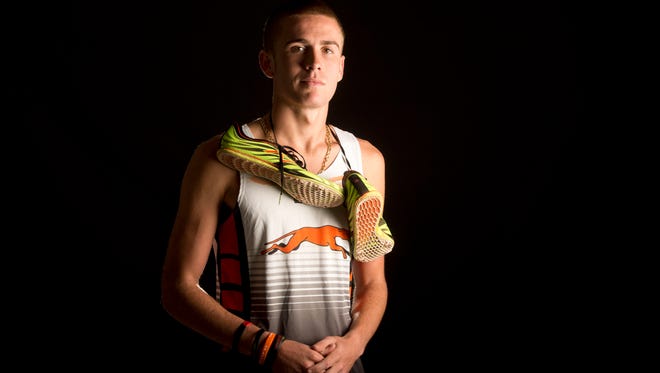 Caleb Pottorff, of Lincoln Park Academy, all-area boys cross-country finalist 