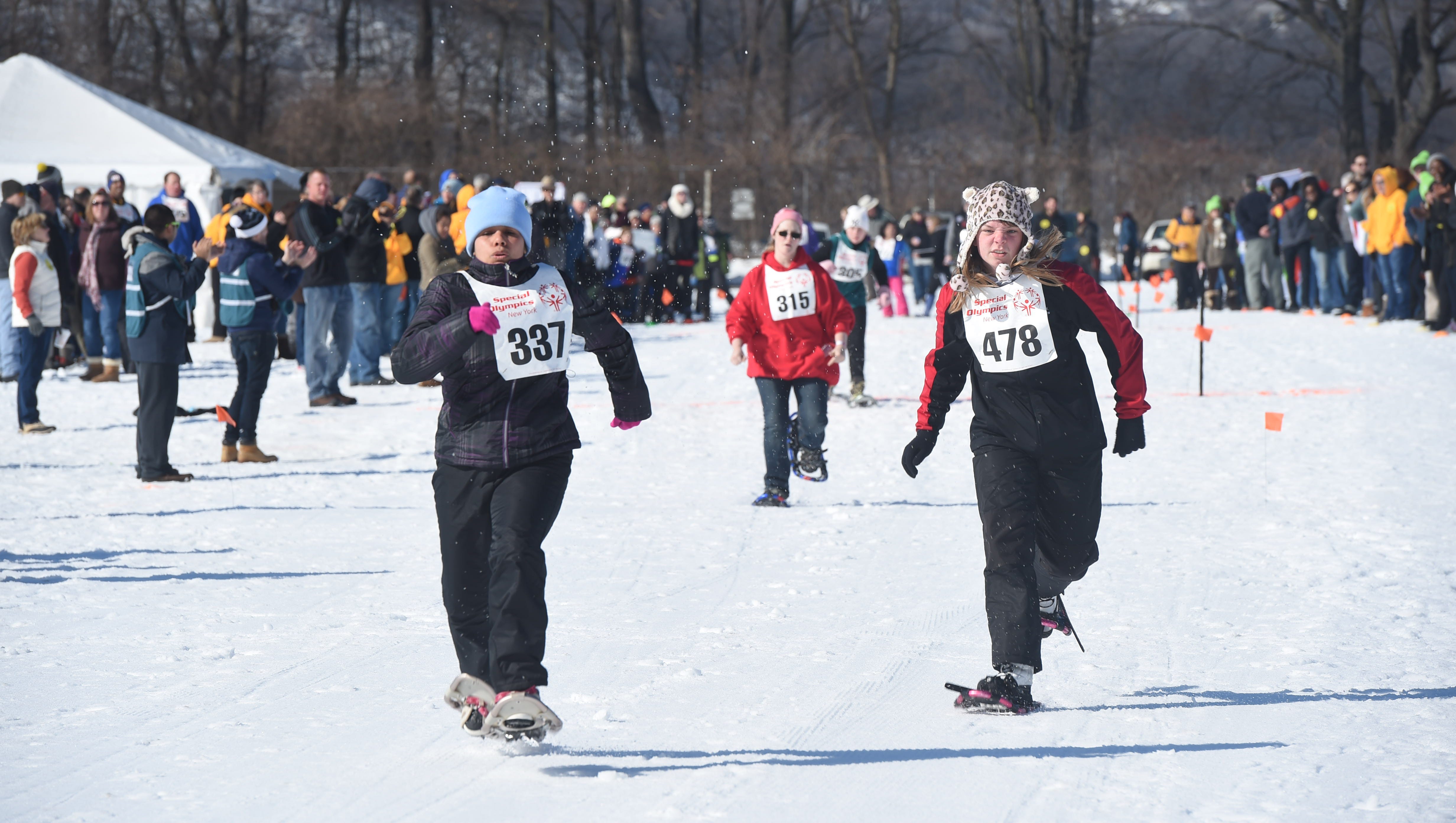 Athletes Give Their All In State Special Olympics Winter Games