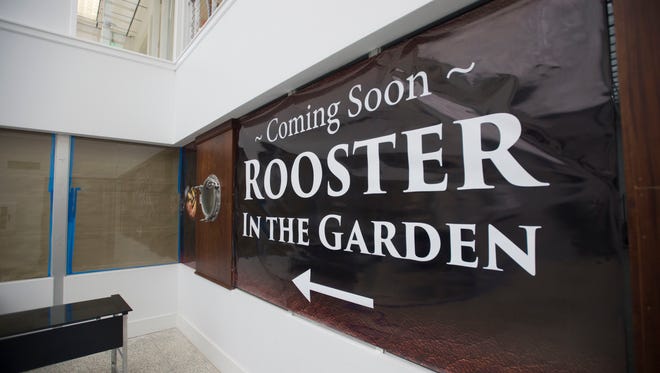 Rooster in the Garden will be one of two restaurants at the Galleria of Pierce Harbor run by chef Chris Bireley. Similar to Bireley's Vero Beach restaurant, Osceola Bistro, Rooster in the Garden will receive daily food deliveries and offer farm to table food. "It will be as fresh as it possibly can to the plate," Bireley said. 