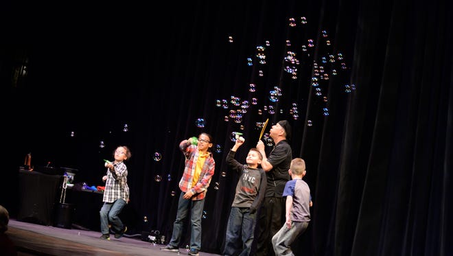 The idea of sensory-friendly performances at The Grand was first suggested when Jeff Boyer’s Bubble Trouble performed there in 2016.
