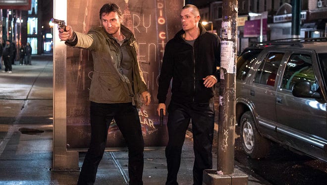 Jimmy Conlon (Liam Neeson) and his son Mike (Joel Kinnaman) are on the run from the Mob in "Run All Night."