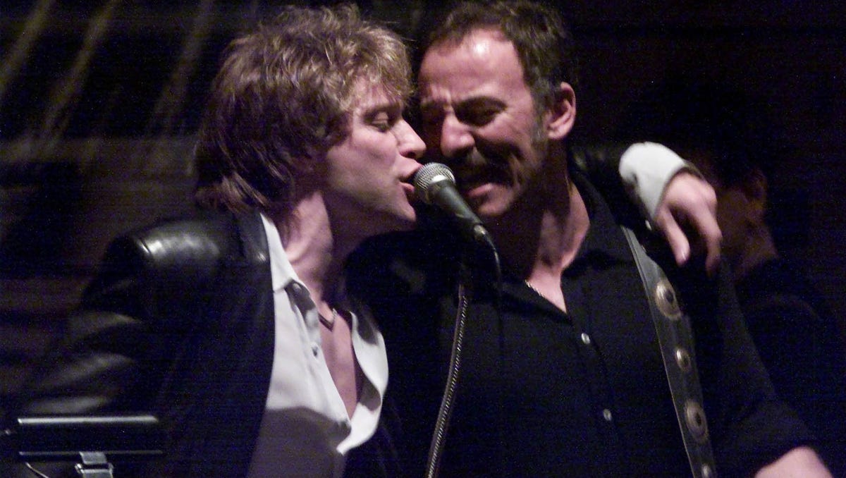 Together Again The History Of Springsteen And Bon Jovi