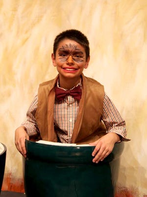Andrew Washabuagh plays Ugly in McConnellsburg Elementary/ Middle School’s production of “Honk!”