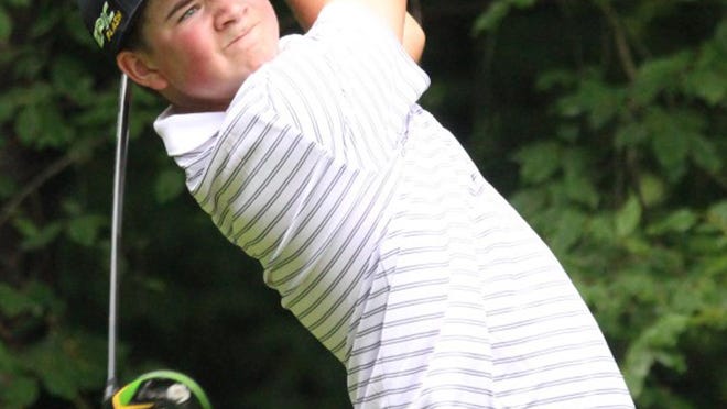 Cheboygan's PJ Maybank III just missed out on the match-play round after falling in a seven-player playoff at Boyne Highlands on Wednesday.