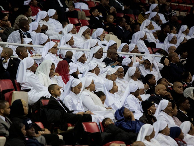 Louis Farrakhan speaks at Nation of Islam Saviours' Day Convention