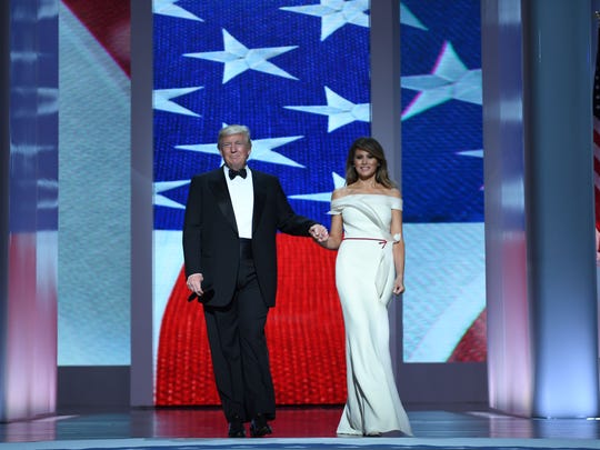 Melania Trump Helped Design Her Own Inaugural Gown