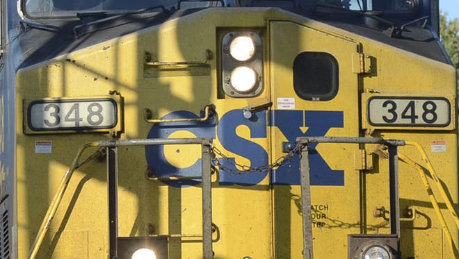 File photo of a CSX train.