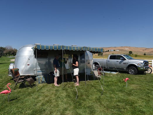 The Hot August Nights Vintage Trailer Revival at Rancho