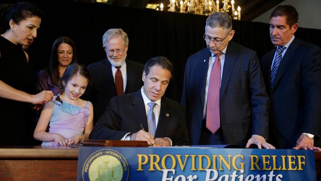 Last July, Gov. Andrew Cuomo signed a ceremonial bill to establish a medical marijuana program in New York.