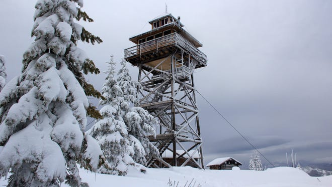 Warner Mountain Lookout.