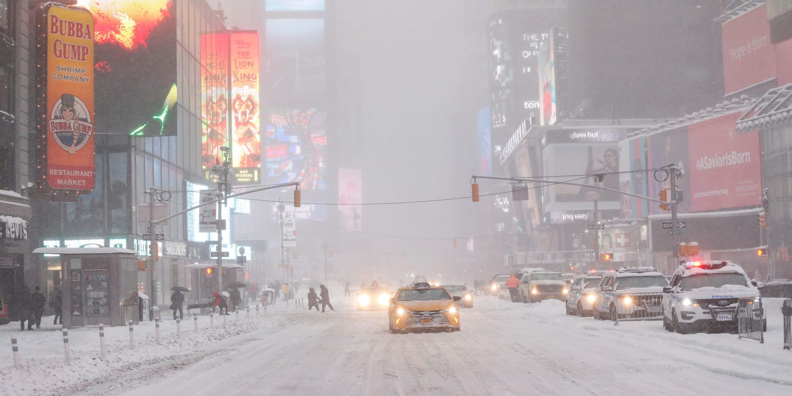 Nyc Under Travel Ban From Deadly East Coast Snowstorm