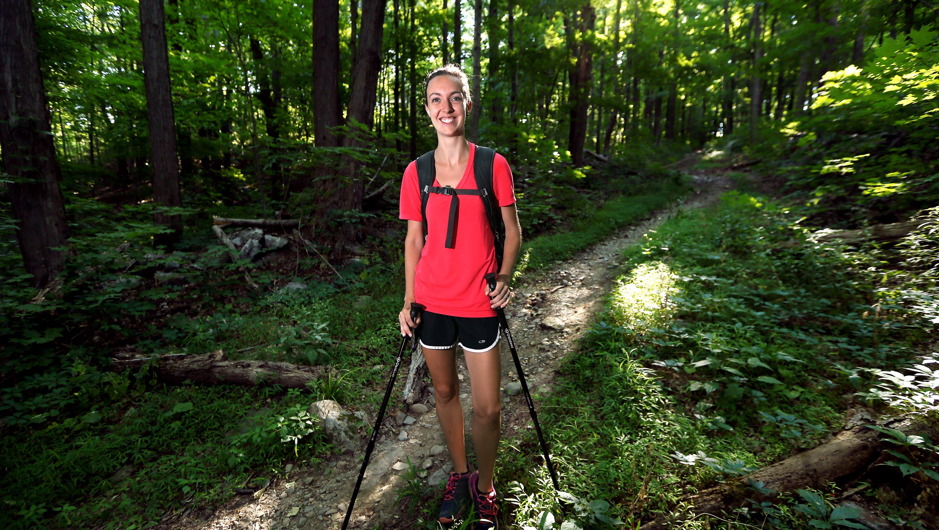 Morristown Woman Hiking North On Appalachian Trail