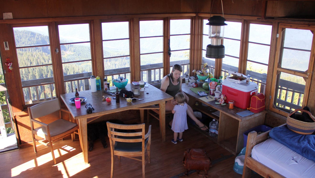 Indian Ridge Lookout a house on long legs