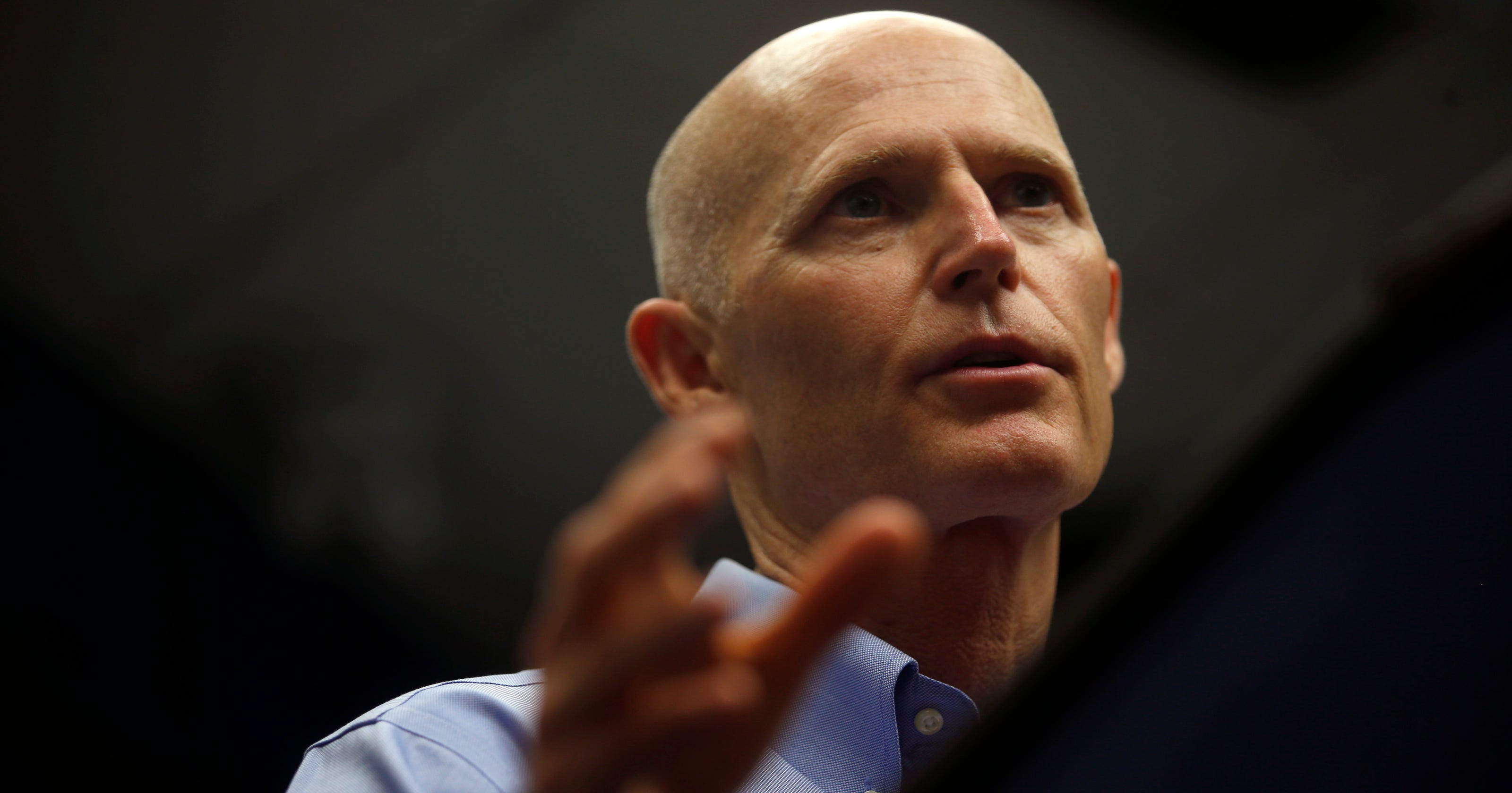 Gov Rick Scott Sticks To Life Saving Mission As Matthew