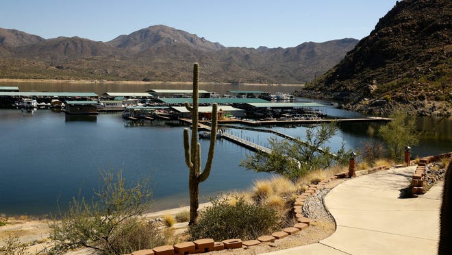 The Story Of Bartlett Lake Marina In Carefree Arizona Begins With A Typewriter