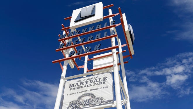 Maryvale Baseball Park is the spring-training home for the Milwaukee Brewers in Phoenix.