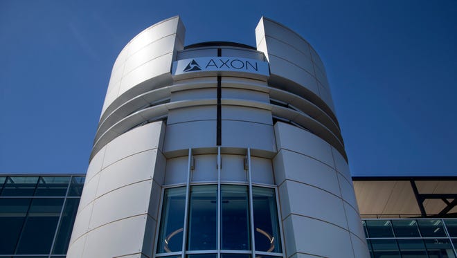 Axon Enterprise/Taser International's headquarters in Scottsdale on Wednesday, April 5, 2017.