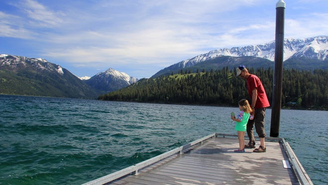 Eastern Oregon's Wallowa Lake is a scenic outdoor recreation destination.