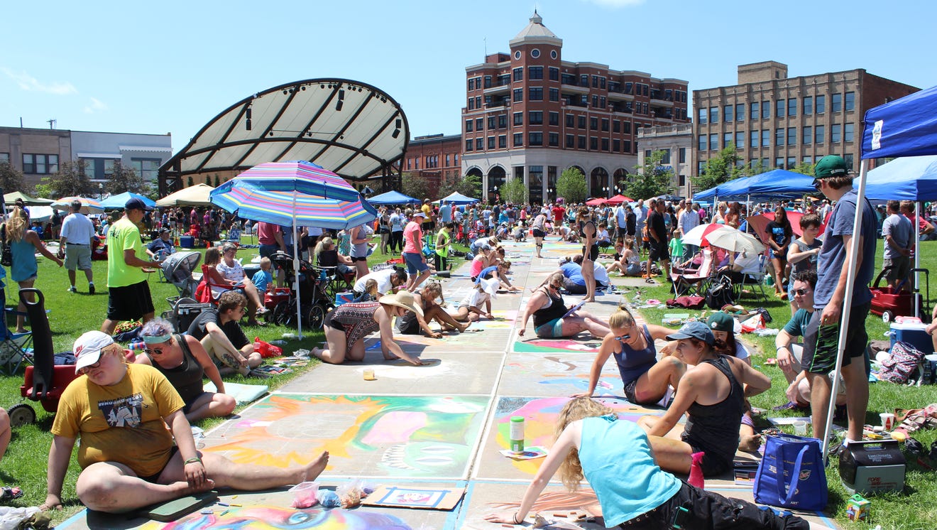 Chalkfest in Wausau: By the numbers