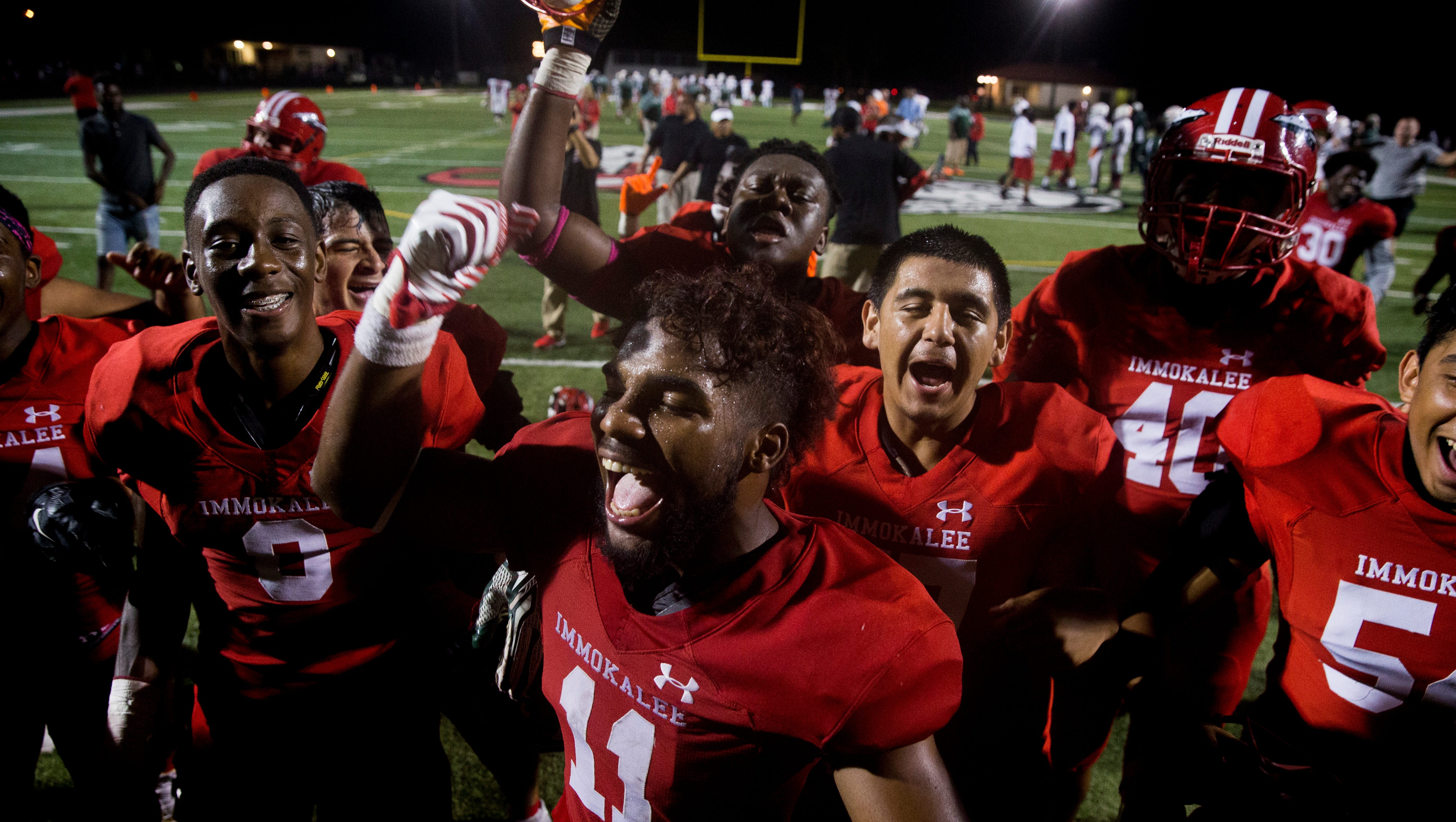 Immokalee, St. John Neumann football teams seek rare undefeated seasons