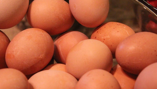 Fresh eggs are at markets all year long.