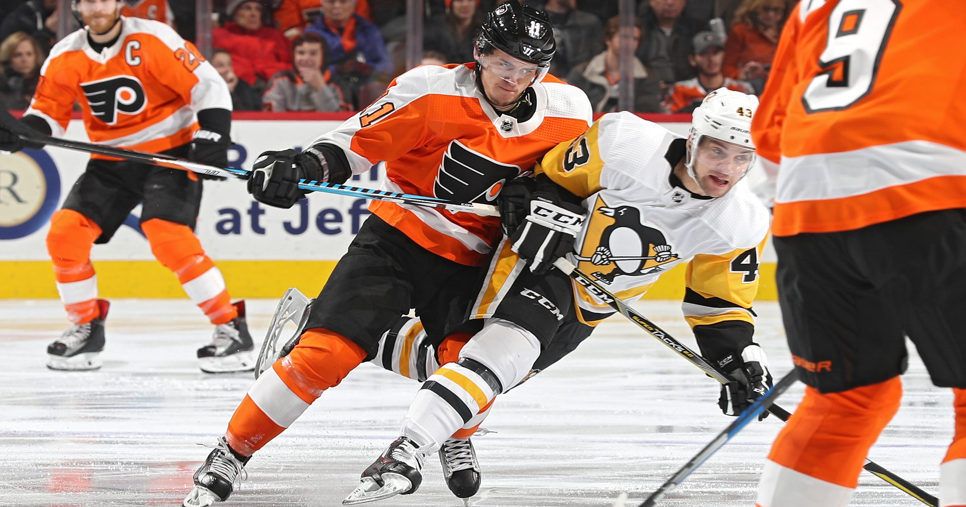Schedule announced for Flyers playoff series against Pittsburgh Penguins