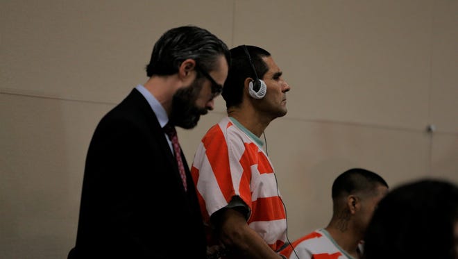 Arsenio Pacheco Leyva appeared in court Tuesday.