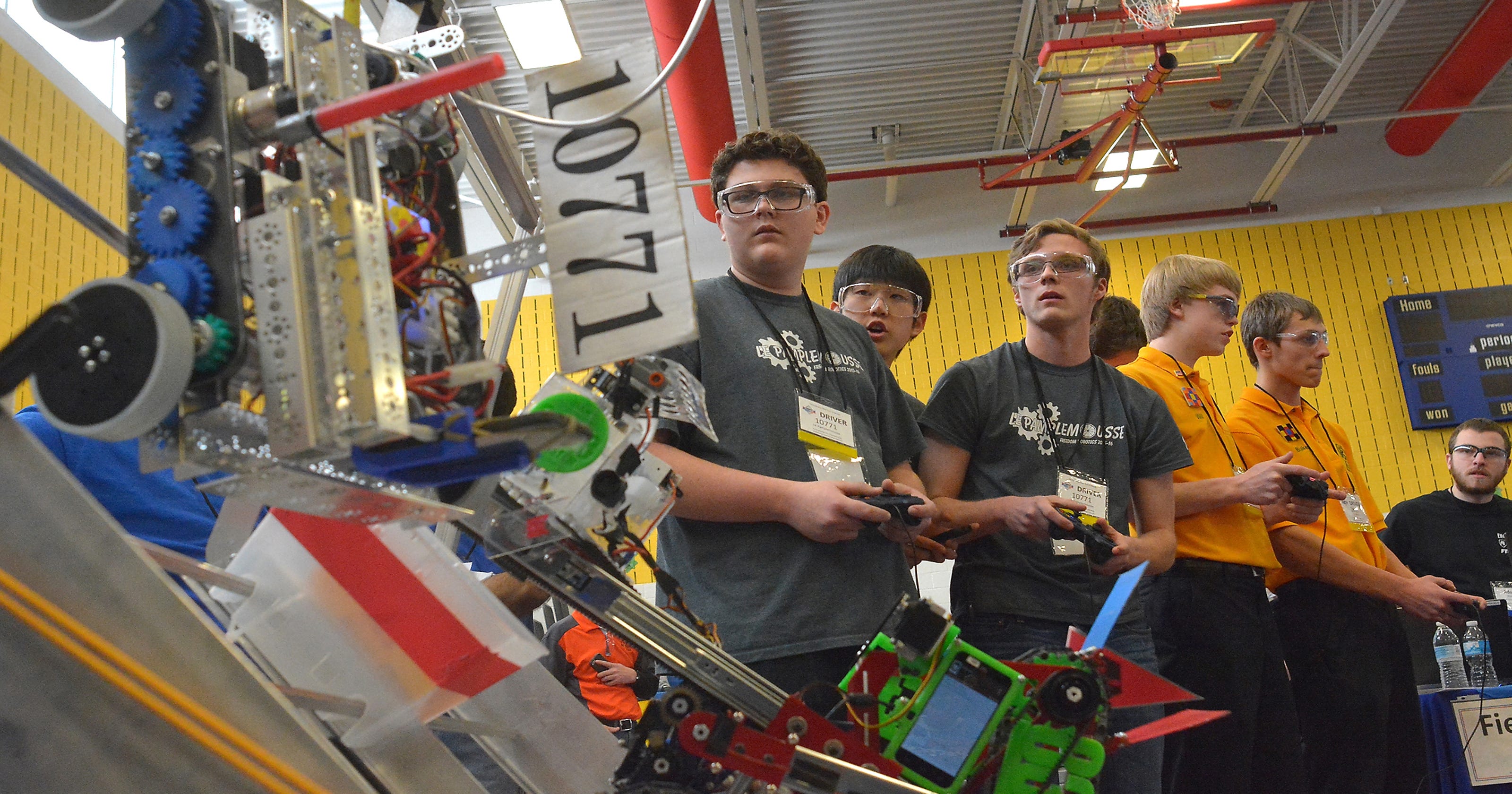 Dallastown hosts FIRST robotics competition