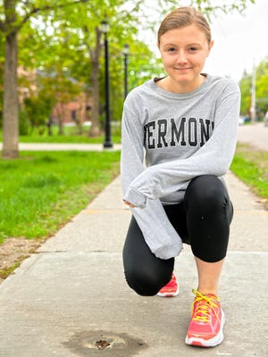 Recent University of Vermont graduate Paige Radney, above, will make her Vermont City Marathon debut on May 24.