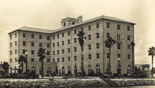 The Princess Louise Hotel in Corpus Christi, Texas. Undated.