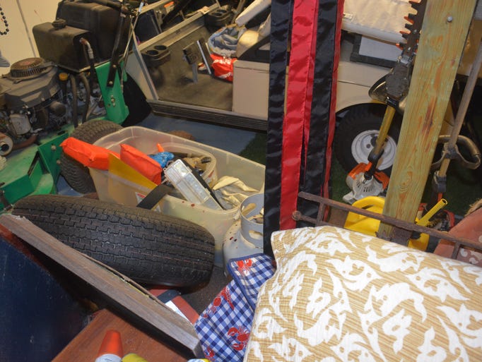 Evidence photos pertaining to Austin Harrouff murder case