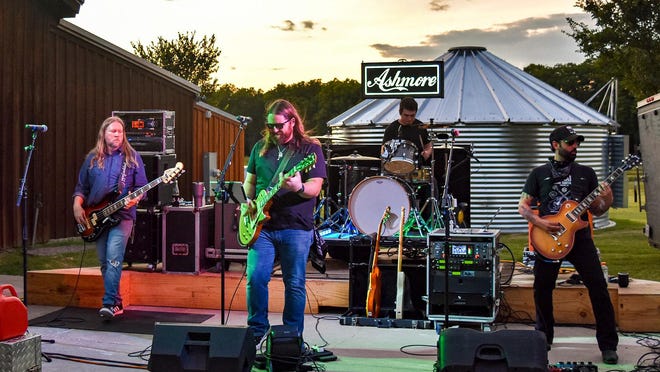 The band Ashmore is scheduled to perform Sept. 12 at Barnhill Vineyard in Anna.