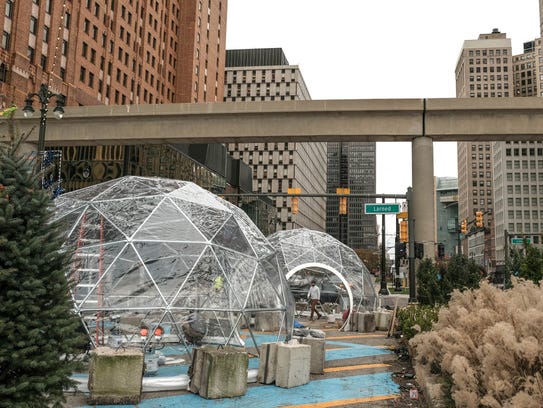 igloos at lumen detroit igloos at lumen detroit