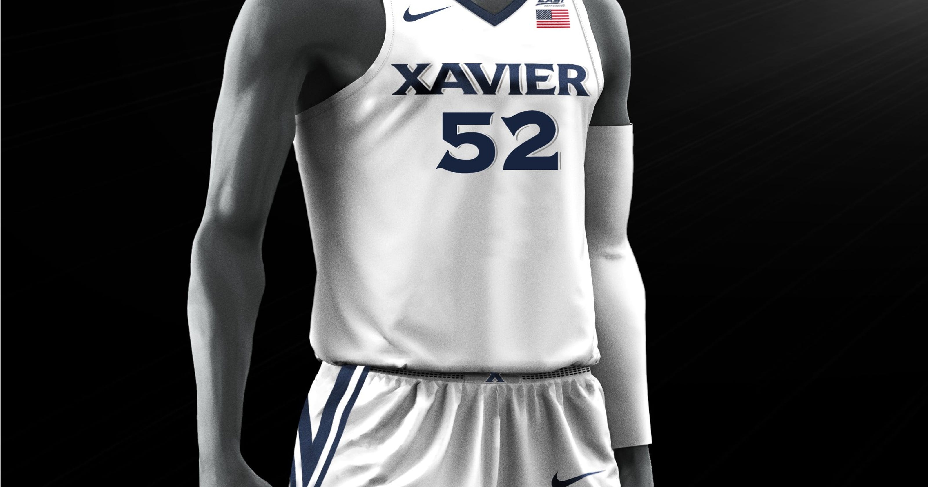 Xavier men's basketball unveils new home uniform