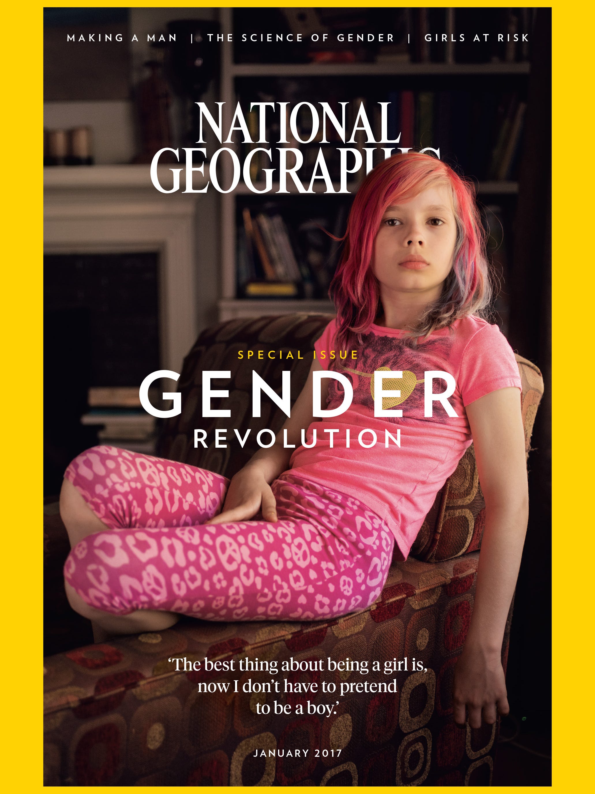 Trans Girl 9 Makes History On National Geographic Cover