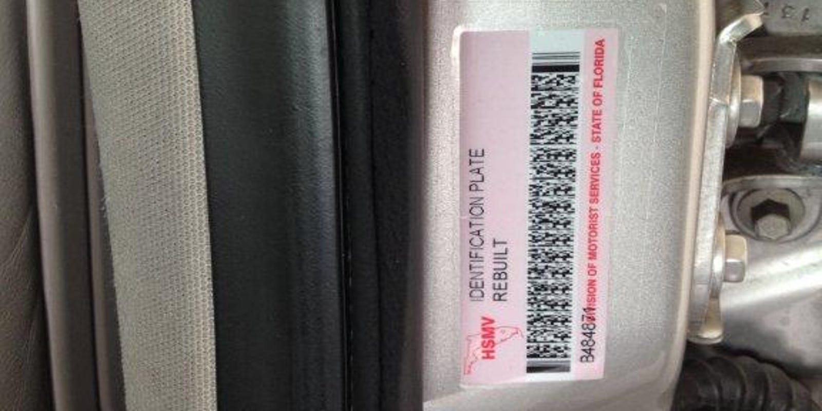 Beware Rebuilt Title When Buying Car