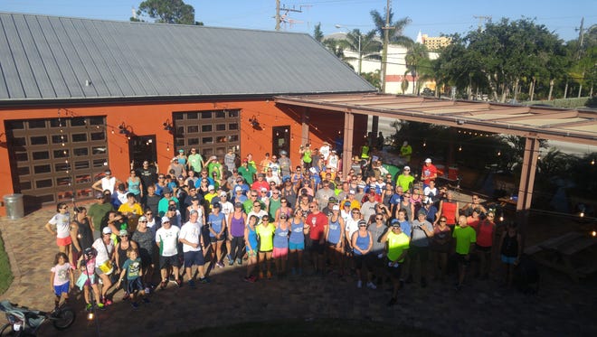 More than 100 runners and walkers turned out for the first Summer Breweries Tour Fun Run/Walk at Intracoastal Brewing Co. in Melbourne.