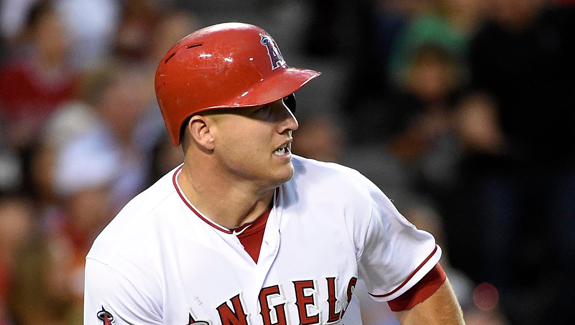 Mike Trout powers Angels past Yankees 41