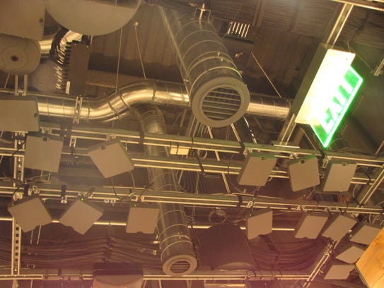 Cameras in the ceiling at the Amazon Go convenience