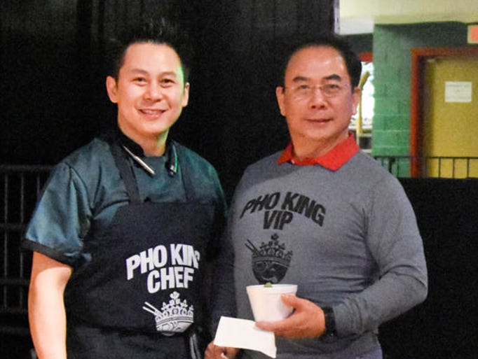 Chef Don Cotran and his father, Simon Cotran, hosted