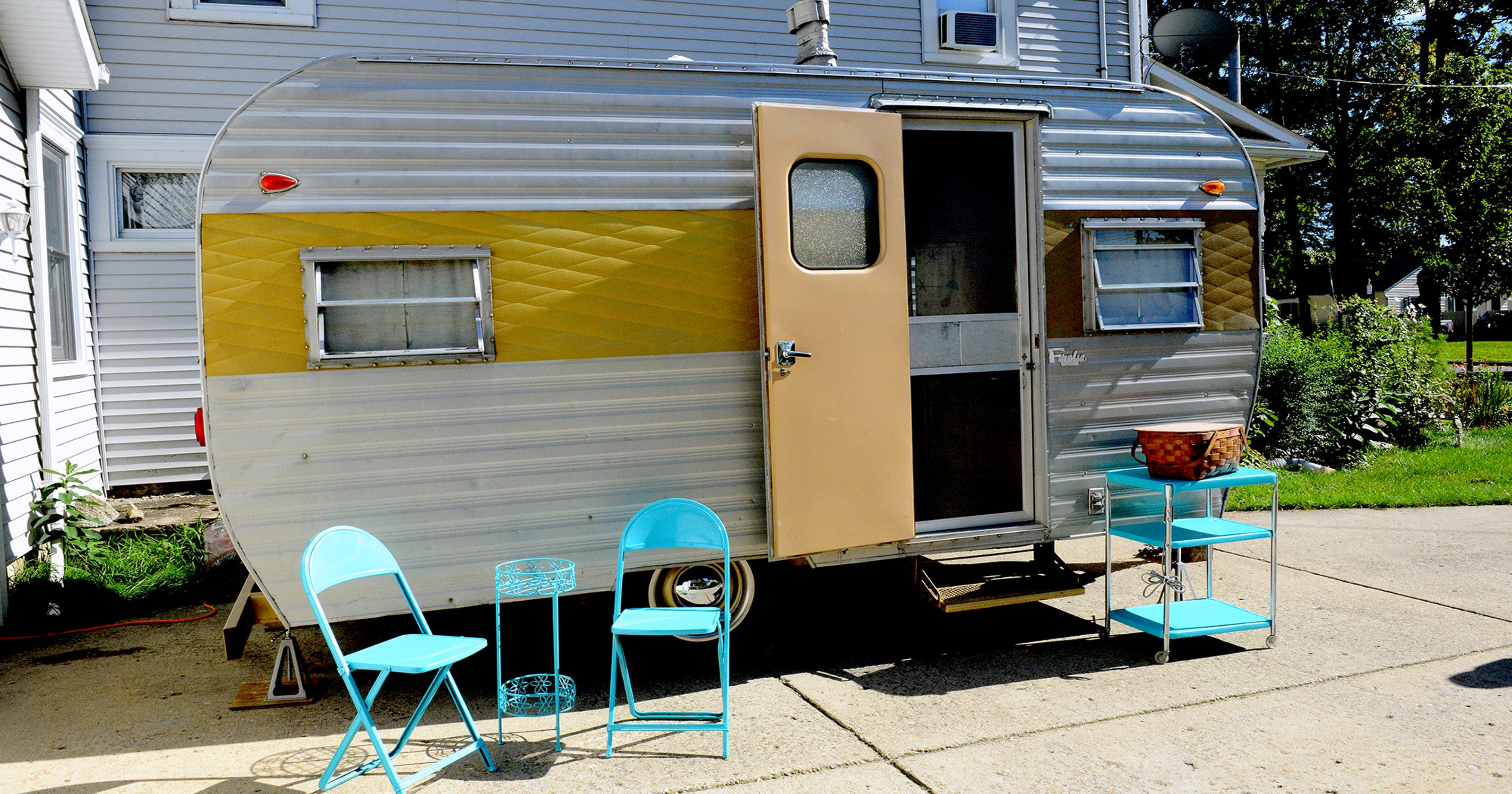 Putnam Hot trend of 'canned ham' campers hits Dimondale