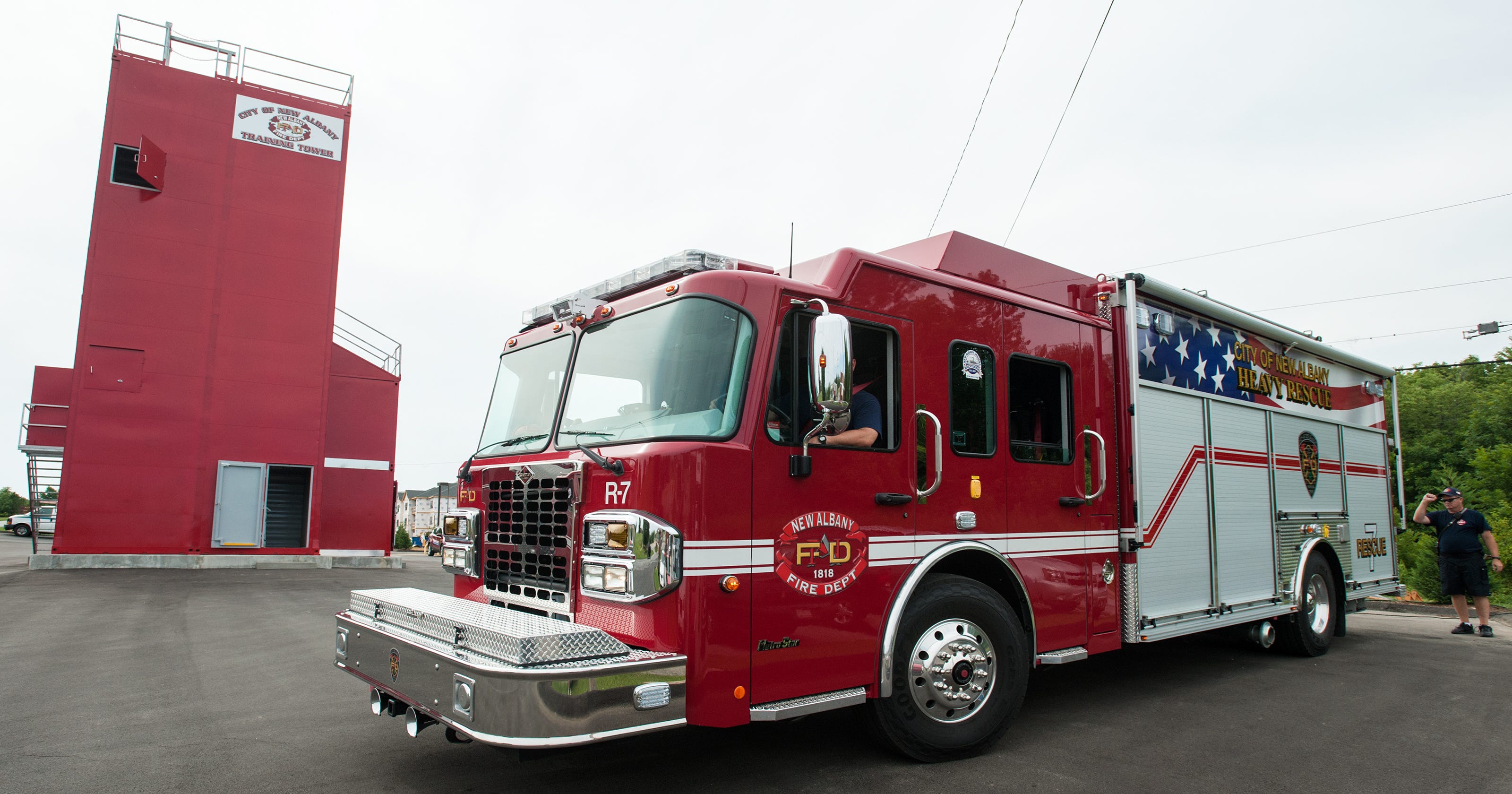  New  Albany fire  truck  purchase questioned