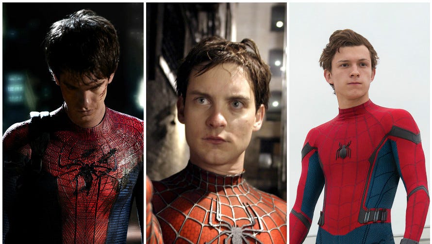 How To Tell The Three Movie Spider Men Apart Including Tom Holland How To Tell The Three Movie Spider Men Apart Including Tom Holland