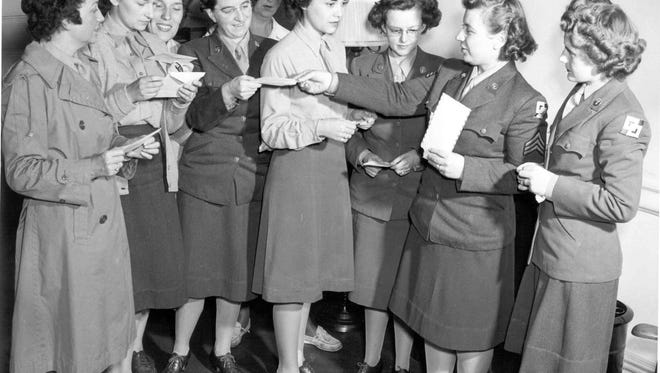 Some of the New Jersey women serving during World War II