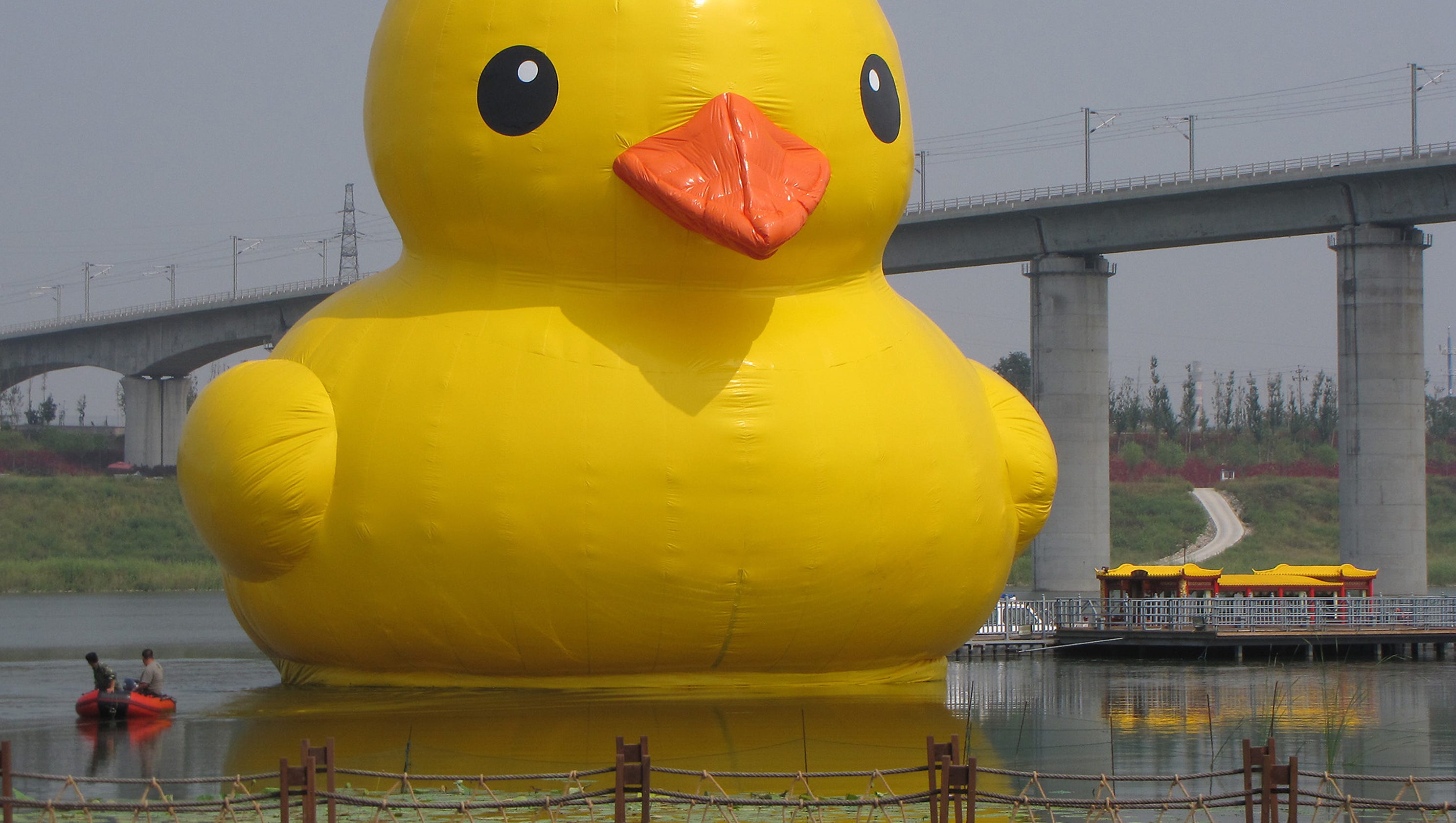 giant duck soft toy