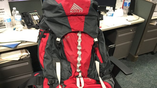 The Kelty backpack that went to Nepal and back.