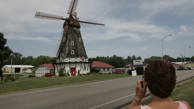 The Danish Windmill at Elk Horn.