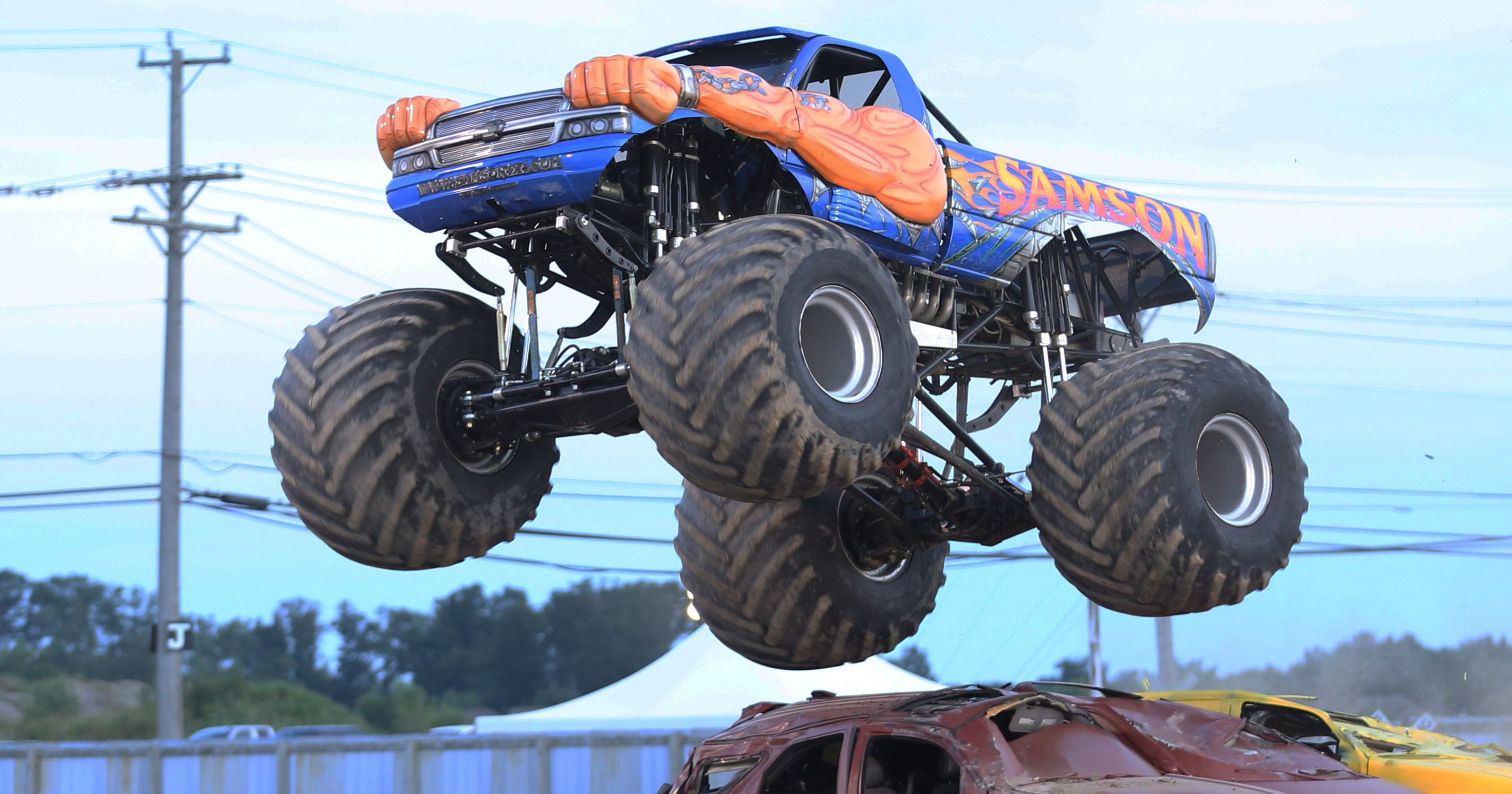 Monster trucks come to county fair for the first time this year