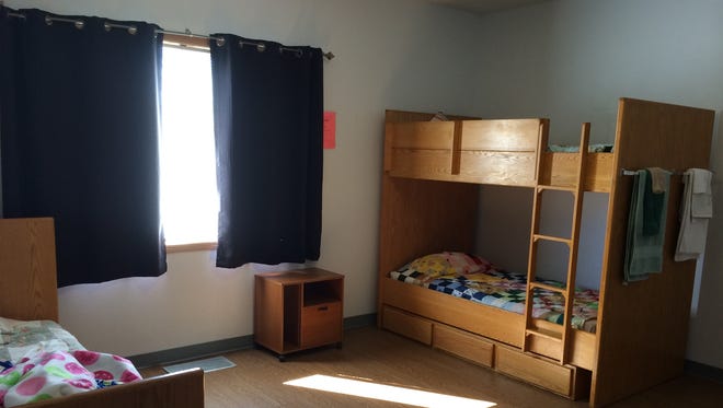 A standard room at Anna Marie's Alliance is shown. The agency plans to expand, creating more apartment-style living, to improve healing, security and privacy for residents. 
Anna Marie's helps people experiencing domestic violence.