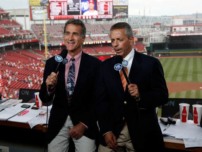 Reds' TV & radio announcers